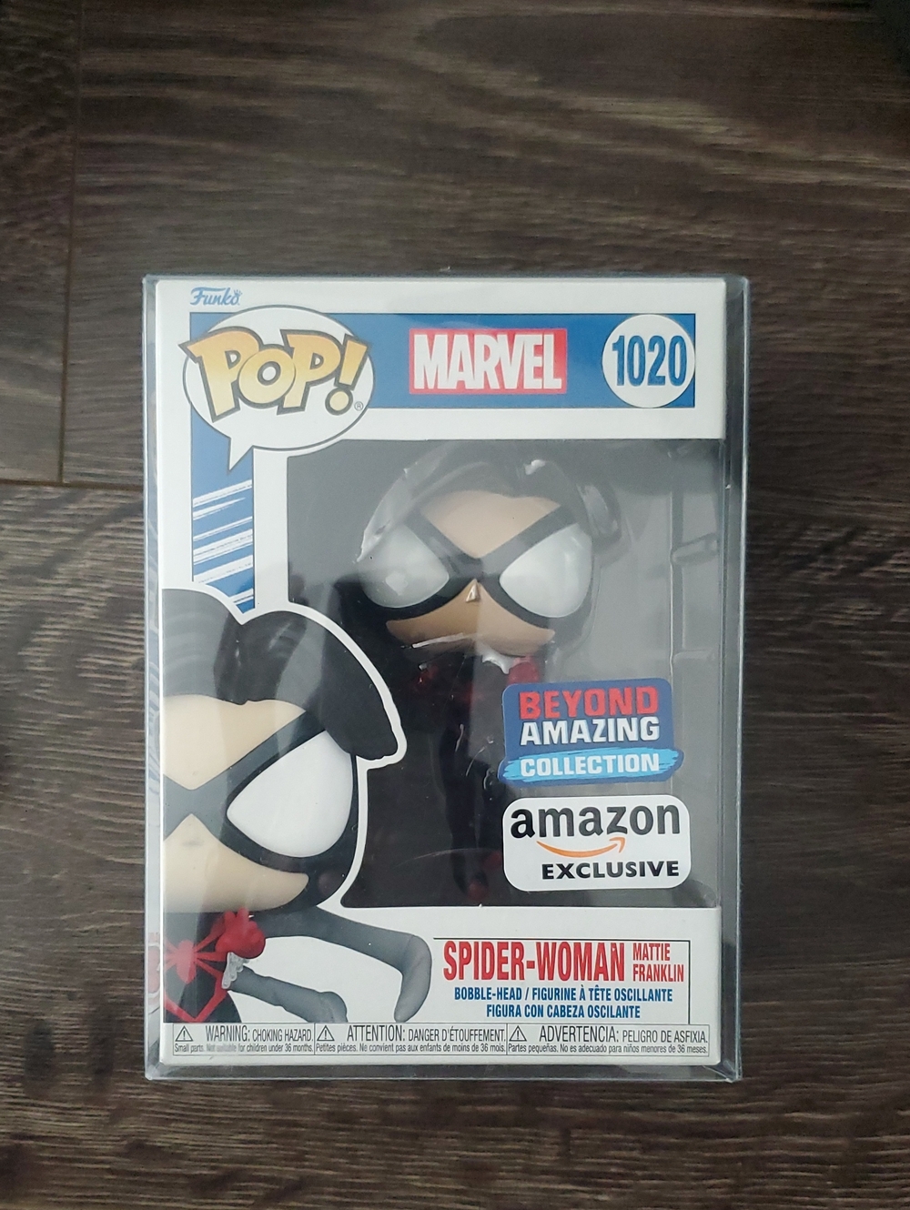 Funko Pop! Marvel Spider-Woman #1020 (Amazon Exclusive)